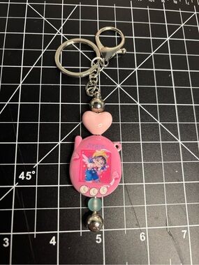 Pink Heart Keychain Virtual Pet Toy - Kids Toys keychain